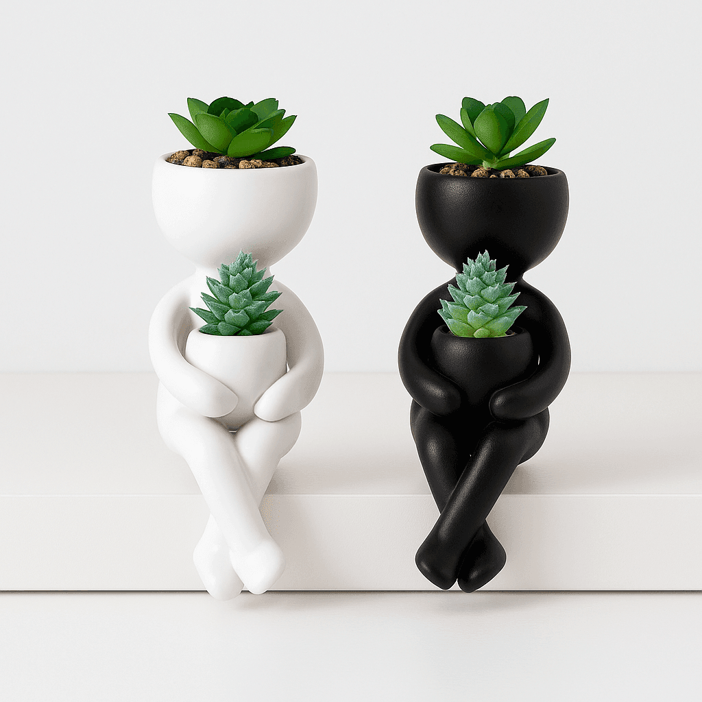 Maceta decorativas minimalista 